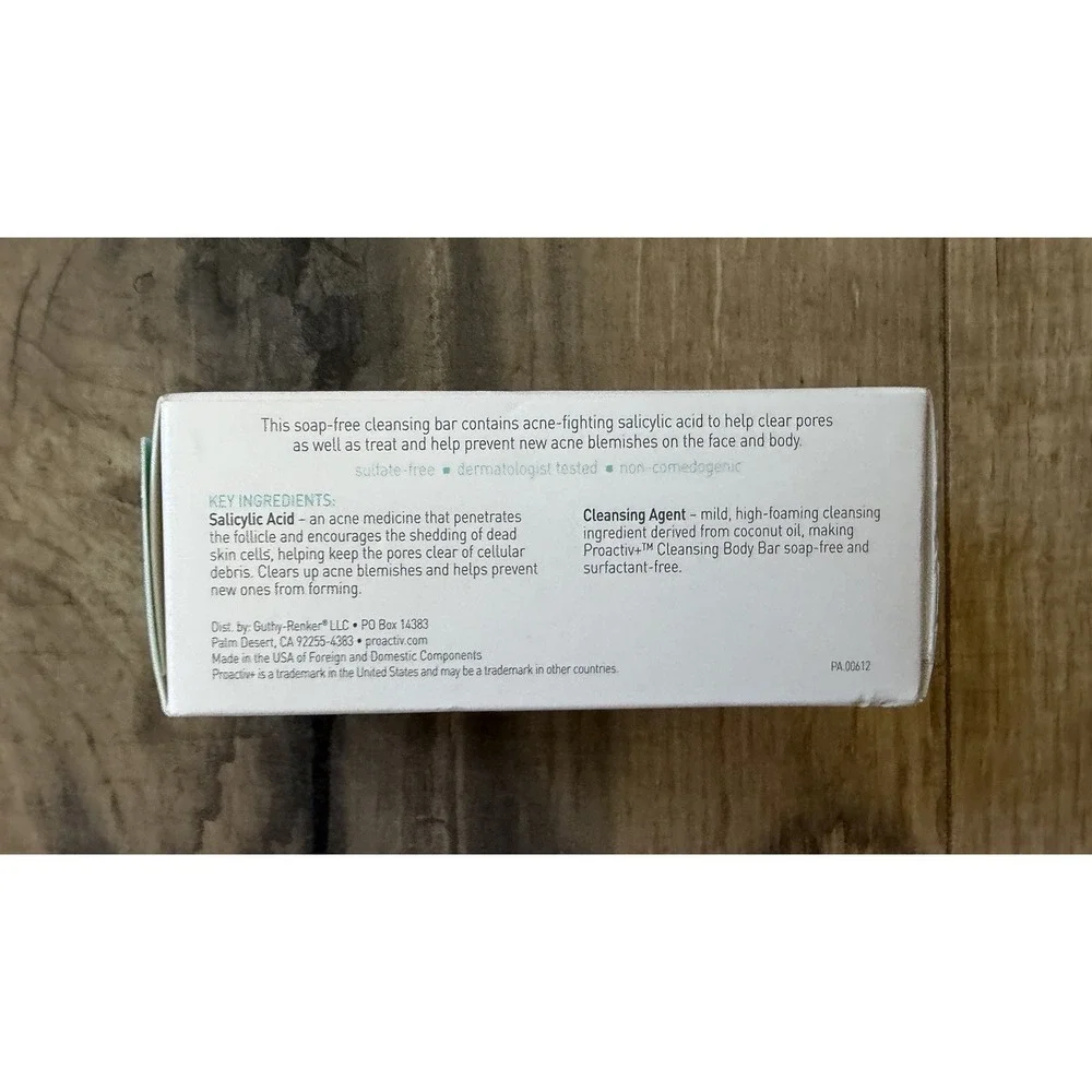 Proactiv Cleansing Body Bar Acne Treatment Soap 5.25oz Expired Sealed